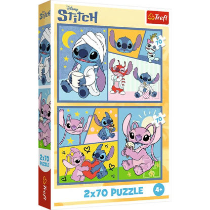 Image de PUZZLE 2X70 disney lilo et stitch 344448