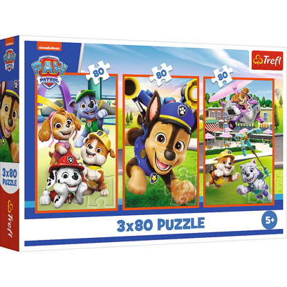 Image de PUZZLE 3 X 80 VIACOM PAW PATROL 34886