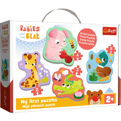 Image de Puzzles Baby Classic BABIES ANIMALS 36135