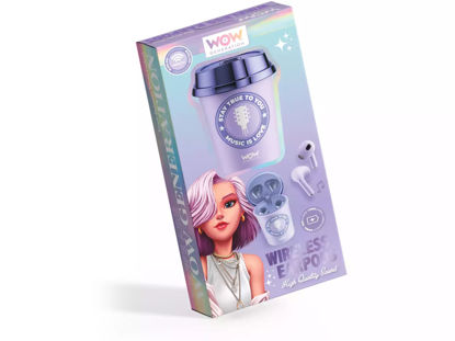 Image de WIRELESS HEADPHONES COFFEE CUP VIOLET
