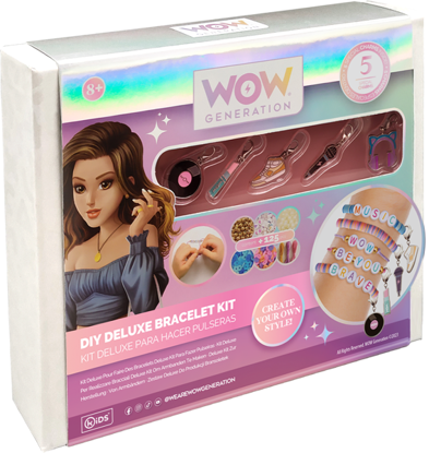 Image de KIT DE LUXE À FAIRE SOI-MÊME AVEC 5 BRACELETS À CHARMES EN MÉTAL