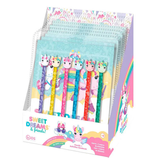 Image de LOT DE 6 CRAYONS AVEC CARNET D'ACTIVITÉS