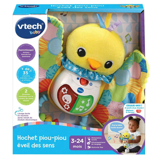 Image de Hochet piou-piou éveil des sens 558705