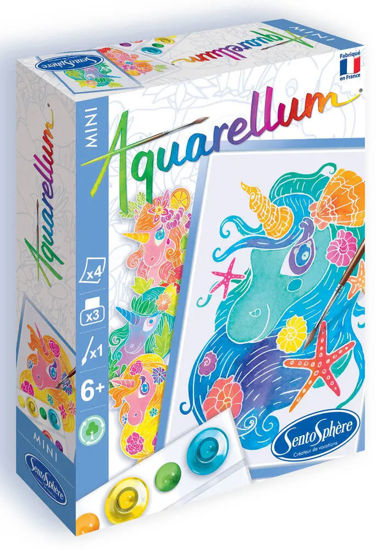 Image de AQUARELLUM MINI LICORNES