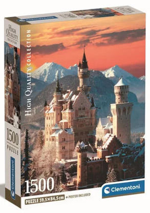 Image de PUZZLE 1500 PIECES CHATEAU DE NEUSCHWANSTEIN