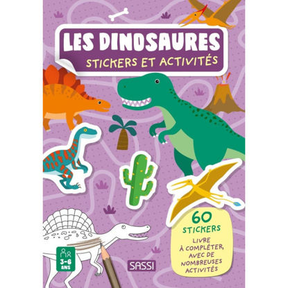 Image de STICKERS ET ACTIVITES LES DINOSAURES