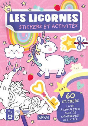 Image de STICKERS ET ACTIVITES LES LICORNES