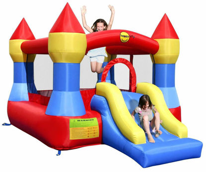 Image de CHATEAU GONFLABLE AVEC TOBOGGAN 220V