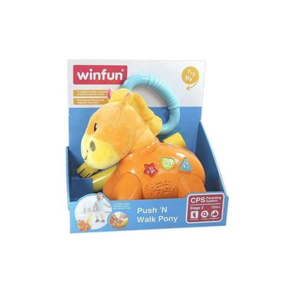 Image de Poney à pousser avec lumières et musical no:000654