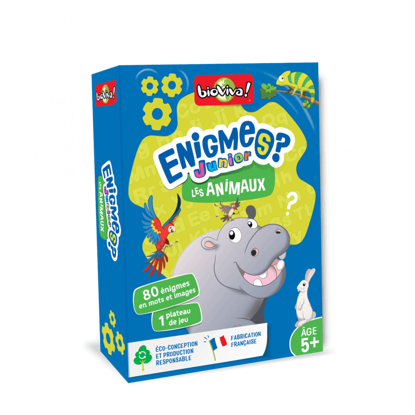 Image de BIO25023 ENIGMES JUNIOR LES ANIMAUX 400220