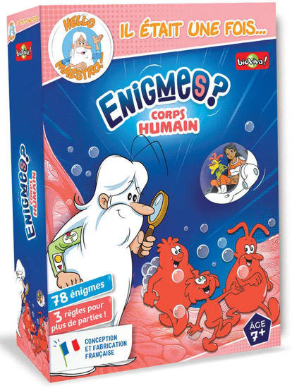 Image de ENIGMES IL ETAIT UNE FOIS LA VIE CORPS HUMAIN