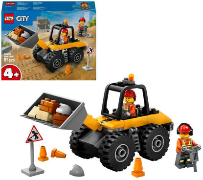 Image de LEGO LA CHARGEUSE DE CHANTIER JAUNE 60450