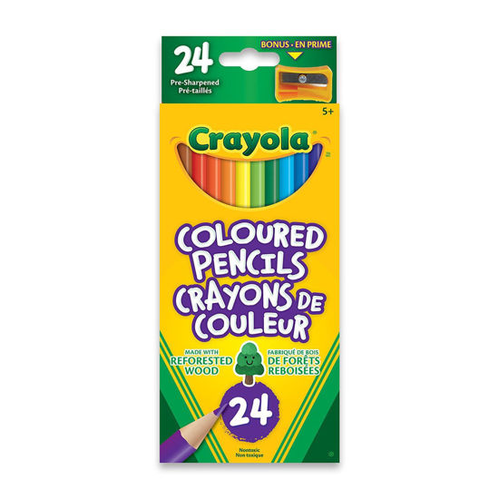 Image de COLOURED PENCILS 24CT