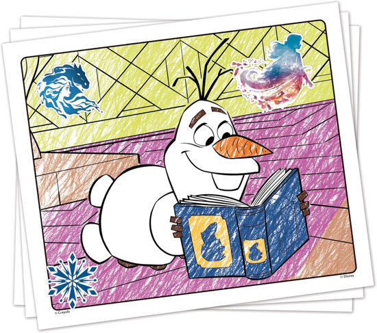 Image de color sticker disney frozzen 2