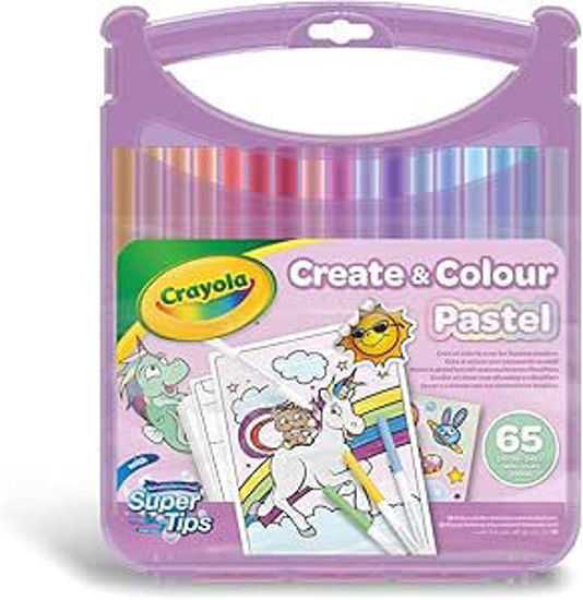Image de pastel create and color art case