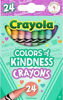 Image de color of kindness crayons 24ct