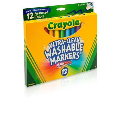 Image de MK WASHABLE  MARKERS 8CT