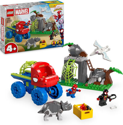 Image de LEGO SAUVETAGE DE L'EQUIPE DE SPIDEY EN DINO VEHICULE 11199