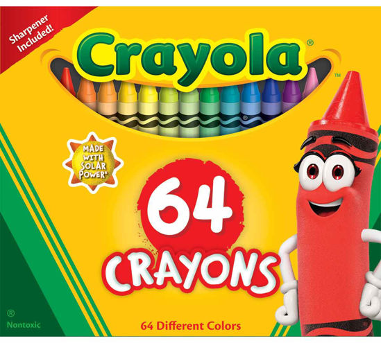 Image de crayons 64ct (64 different colours )