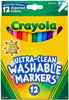 Image de washable markers fineline 12ct