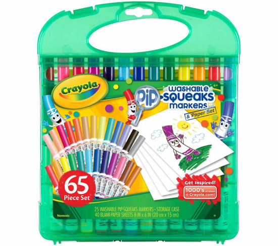 Image de pipsqueaks washable markers 14ct