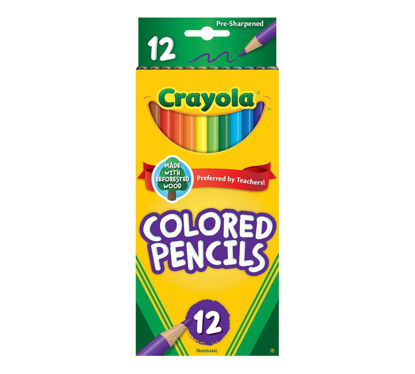 Image de CLOURED PENCILS 12CT