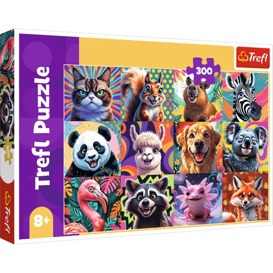 Image de Puzzles 300  FUNNY ANIMAL PORTAITS 23030