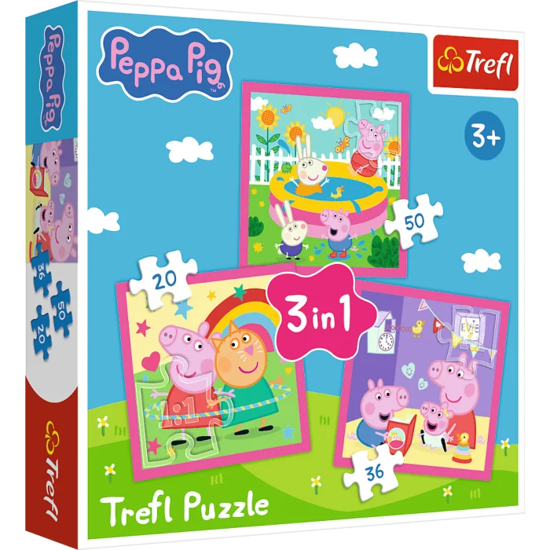 Image de PUZZLE 3EN1 PEPPA PIG 34873