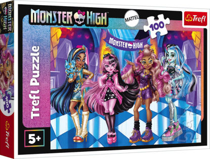 Image de PUZZLES 100  MATTEL MONSTER HIGH 16505
