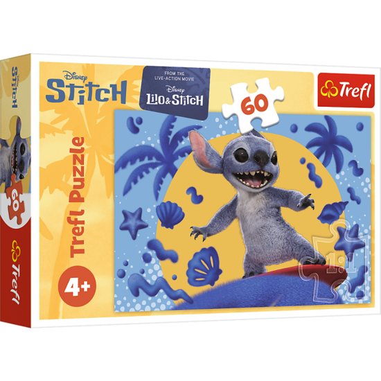 Image de Puzzles 60 A DAY WITH STITCH 17407