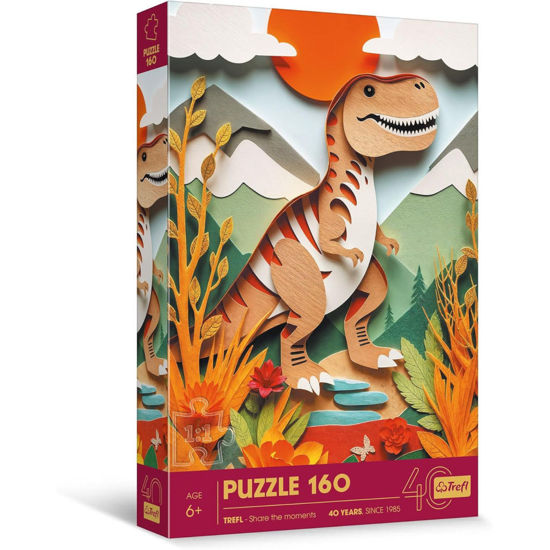 Image de PUZZLLES 160 40TH ANNIVERSARY DINOSAUR 40048
