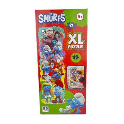 Image de PUZZLE XL 52PCS SMURFS