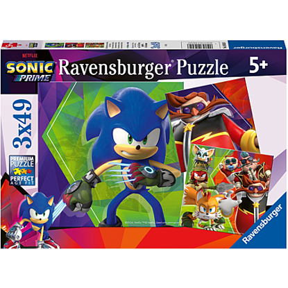 Image de PUZZLE 3*49 SONIC PRIME 05695