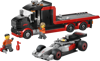 Image de LEGO CAMION DE F1 AVEC VOITURE DE COURSE DE F1 60493