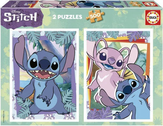 Image de PUZZLES 2*500 STITCH 19732
