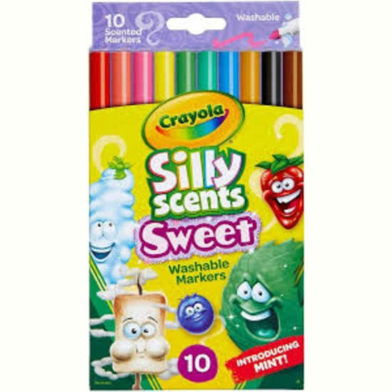 Image de Washable Fineline Scented Markers 10ct