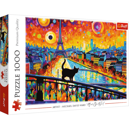 Image de PUZZLE 1000 cat  in paris 10795
