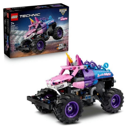 Image de Monster Jam Sparkle Smash Pull-Back 42220