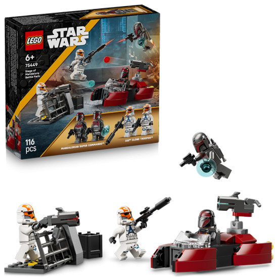 Image de LEGO DE COMBAT LE SIEGE DE MANDALORE 75449
