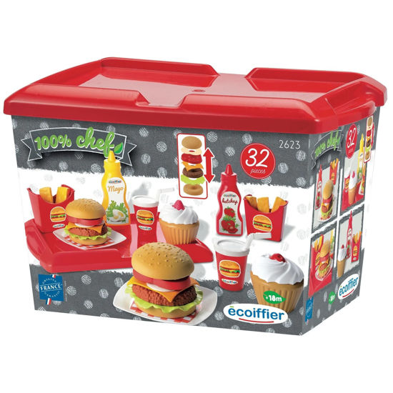 Image de Coffret Plateau Hamburger 2623