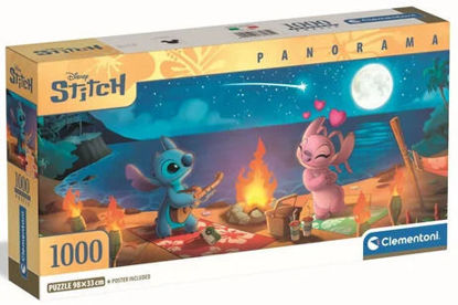 Image de Puzzle 1000 pièces Panorama - Disney Stitch