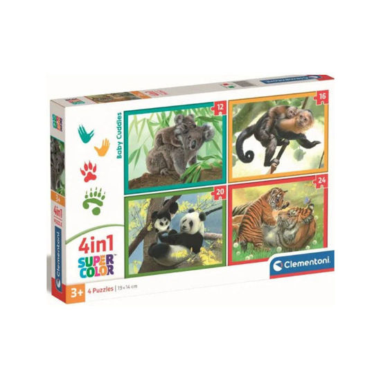 Image de 4IN1 PUZZLE NOLI BABY CUDDLES
