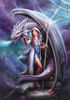 Image de Puzzle 1000 pièces ANNE STOKES DRAGON MAGE