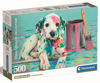 Image de Puzzle 500 pièces THE FUNNY DALMATIAN