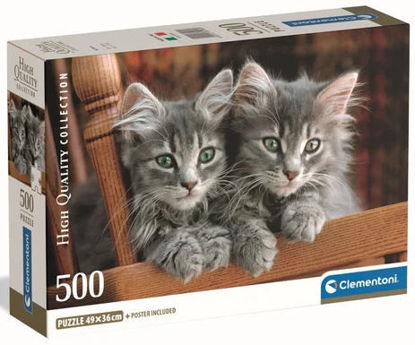 Image de PUZZLE 500 PIECES KITTENS