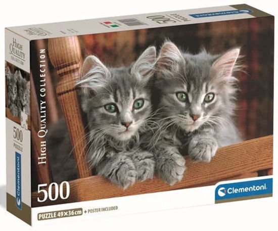 Image de PUZZLE 500 PIECES KITTENS