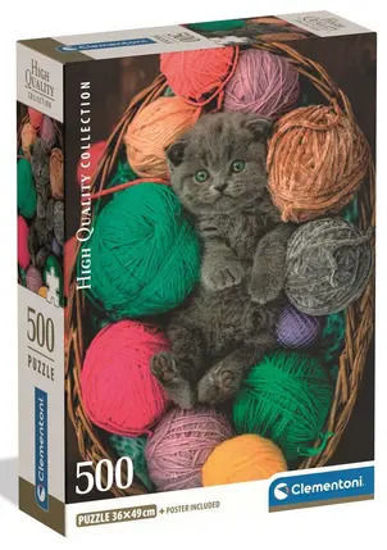 Image de Puzzle 500 pièces FLUFFY KITTEN