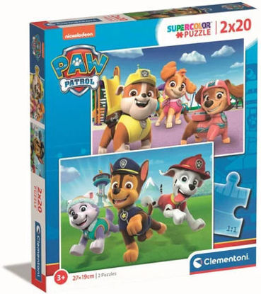 Image de PUZZLE 2*20 PAW PATROL