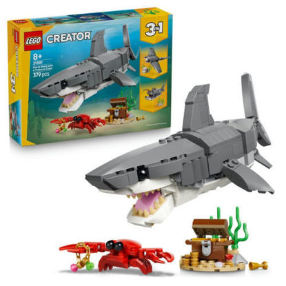 Image de LEGO LE REDOUTABLE REQUIN ET LE COFFRE AU TRESOR 31381